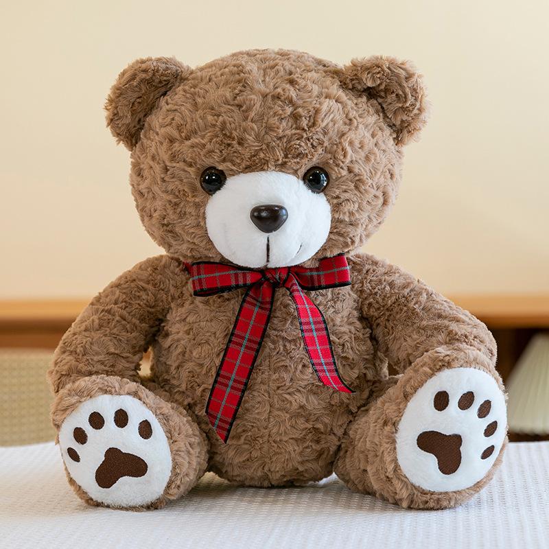 Pullover Bär Puppe niedlicher Teddybär Plüschtier sitzender Stil als Herz Umarmungsbär Mädchen Geschenk