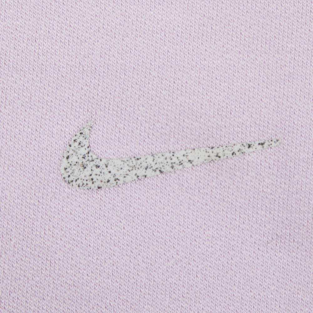 Nike Yoga Luxe Solid Short Cropped Long-Sleeve Hoodie Women Tops Dusty-Pink DM6982-530