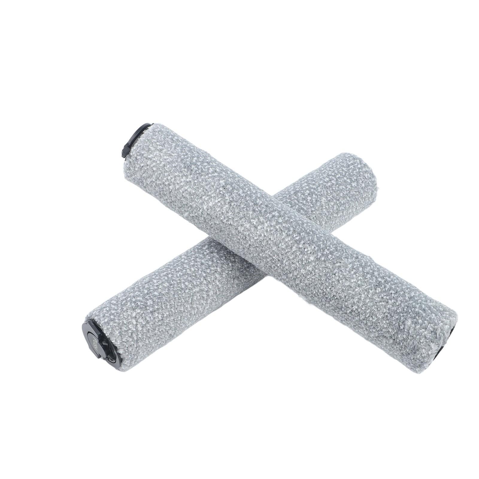 Sturdy Plastic And Fiber Roller Brush Main Brush Rotating Bristles 1 Pair