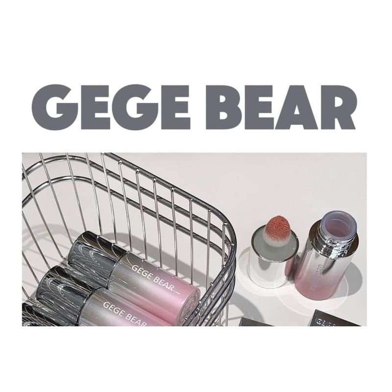 Gege Bear - Milk Coffee Water Velvet Cheek Blusher - 1-3