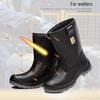Alliance Messenger High-Top Steel Toe Leather Safety Boots