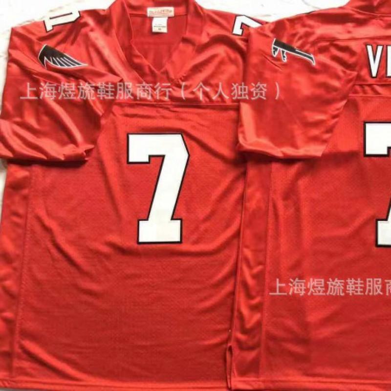 Vintage Atlanta Falcons NFL Football Jersey Retro Style Embroidered Sports Fan Apparel Men