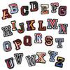 Duoku Embroidery 26 English Letters Three-Dimensional Embroidery Hat Emblem Badge Ironing Velcro Patch Clothing Accessories Cloth Sticker