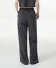 MUSINSA STANDARD WOMAN [Cooltandard] Women'S One-Tuck Wide Banding Slacks [Gray]