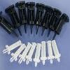 High-Quality Rubber Pins for 1155/775 Fan Heatsink - Includes 2 White & 2 Black Fasteners