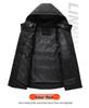 Heated Unisex USB Hooded Winter Jacket with Constant Temperature