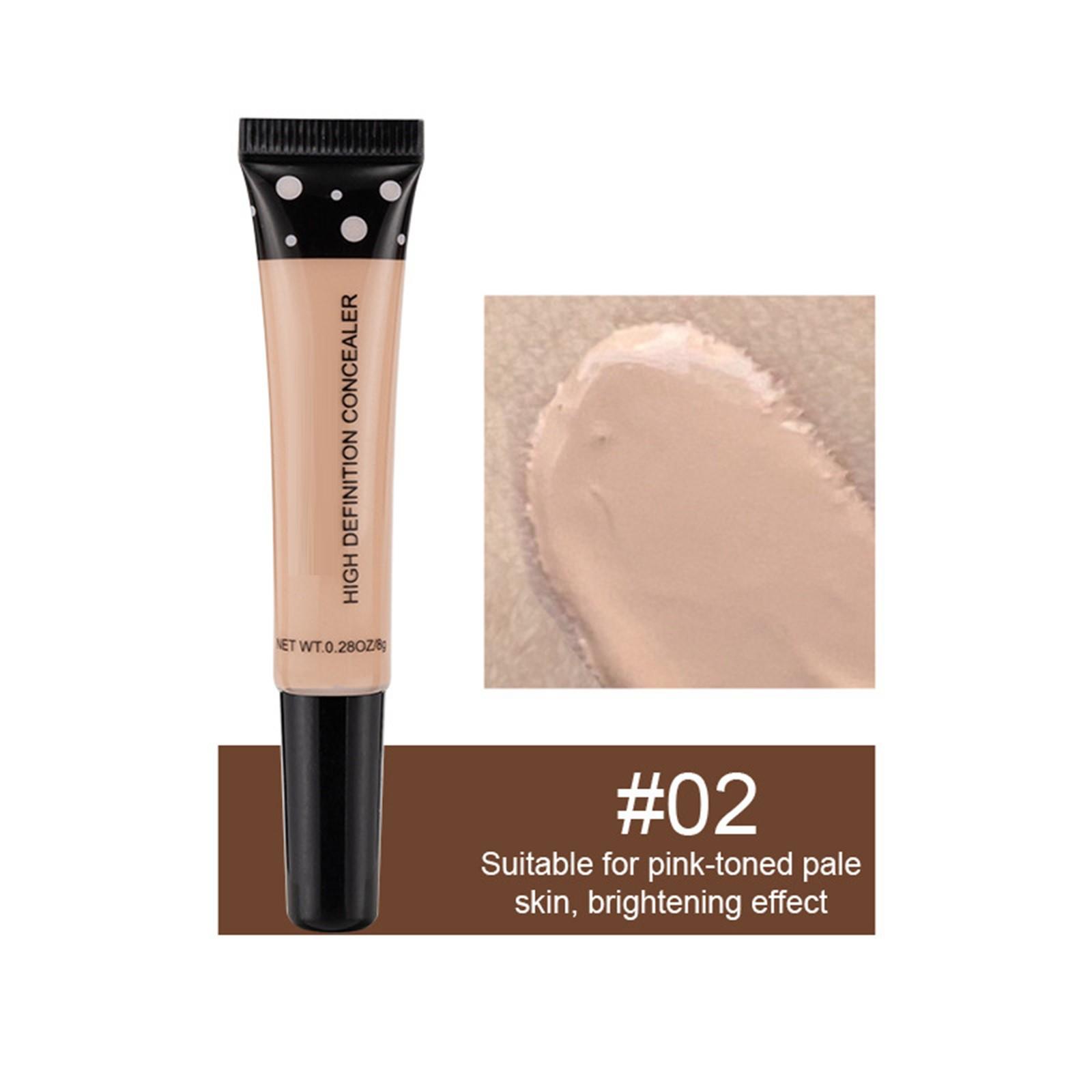 

Soft Tube Concealer Cream для маскування темних кіл, плям від прищів, краси та живлення Рідка основа One Size