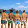 Personalized Men's Swim Trunks Funny Swim Shorts Fake Underwear Print Beach Trunks Novelty Summer Gag Gift Pool Party Outfit