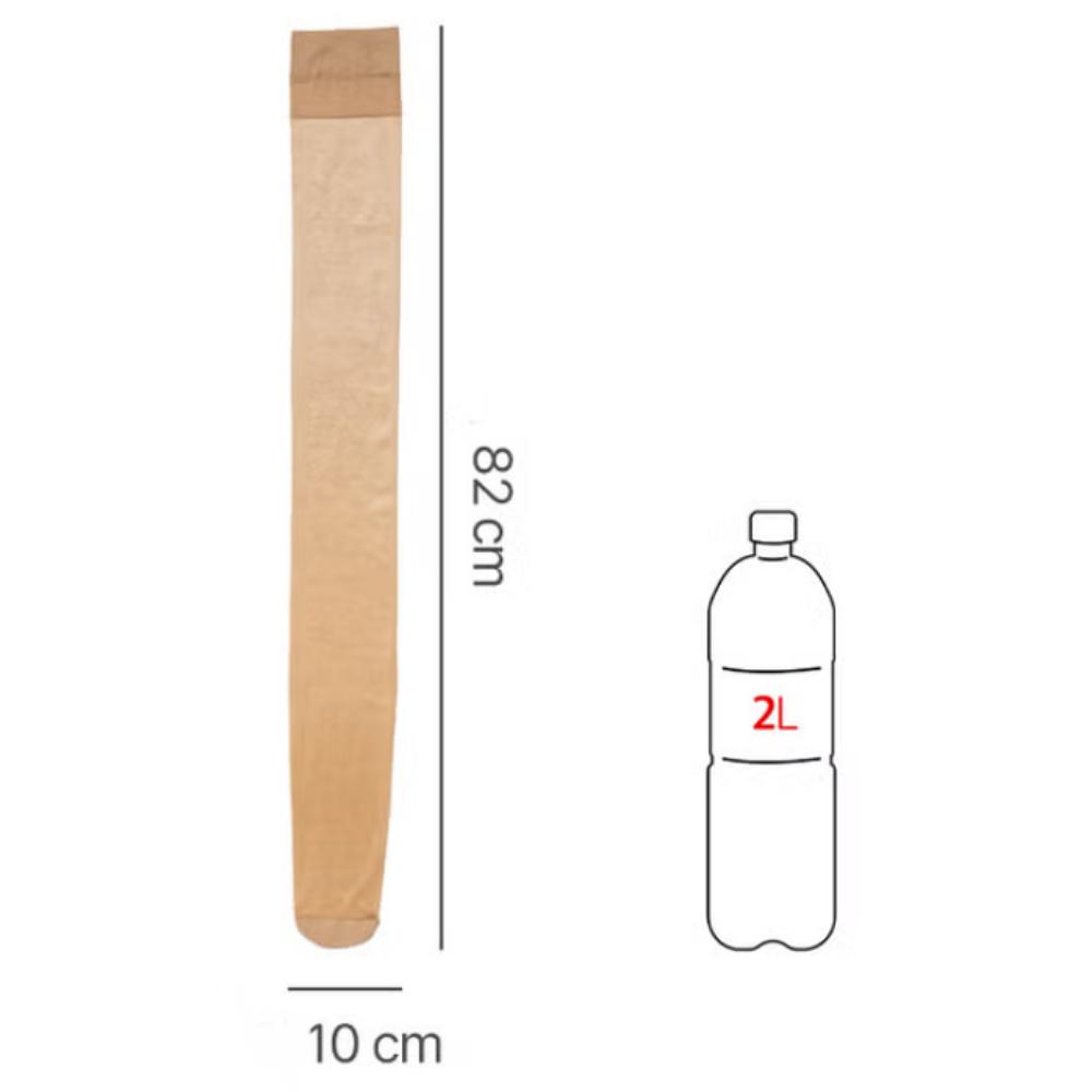 Vivien Pandora Band Stockings Apricot Color 4 Pieces