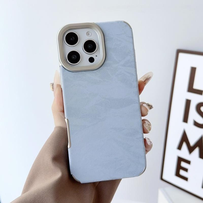 

Luxury Simple Snow Mountain Velvet Phone Cases For Apple iPhone 16 15 14 Plus 13 12 Pro Max 11 Soft Shockproof Protection Cover For iPhone 14 Plus