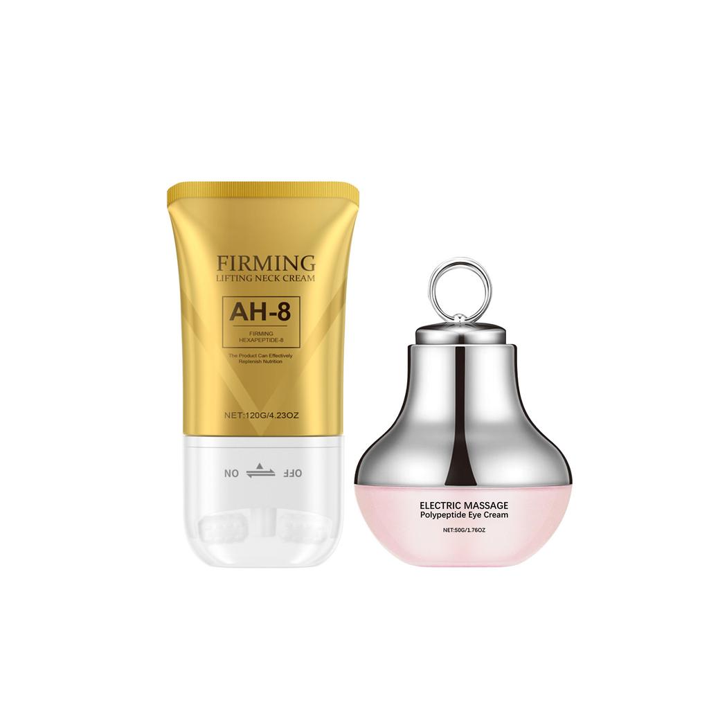 Electric Massage Eye Neck Cream Remove Wrinkles Anti-Aging Lift Firming Moisturizing Increase Elasticity Polypeptide Skin Care