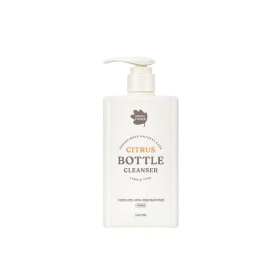 Greenfinger Fresh Citrus Baby Bottle & Dish Soap (Liquid, 500ml)