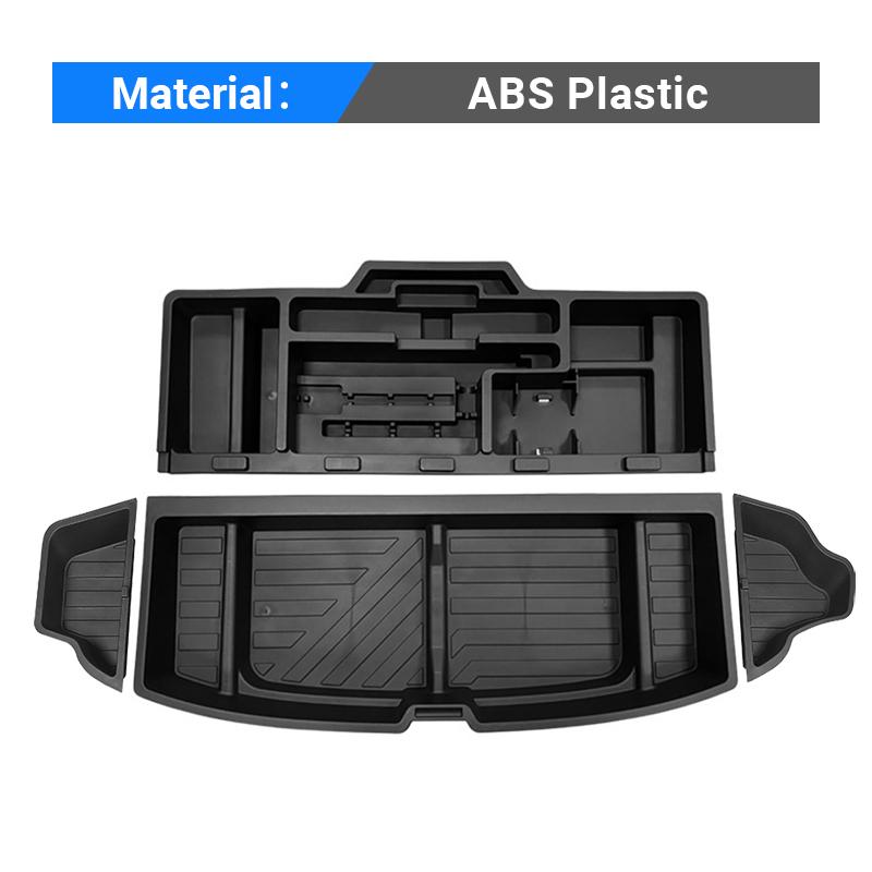 ABS Car Trunk Box Spare Tire Storage Box Cargo Holder Cover Case Accessories For Honda CR-V CRV 6th Gen 2023 2024 2025 Hybrid