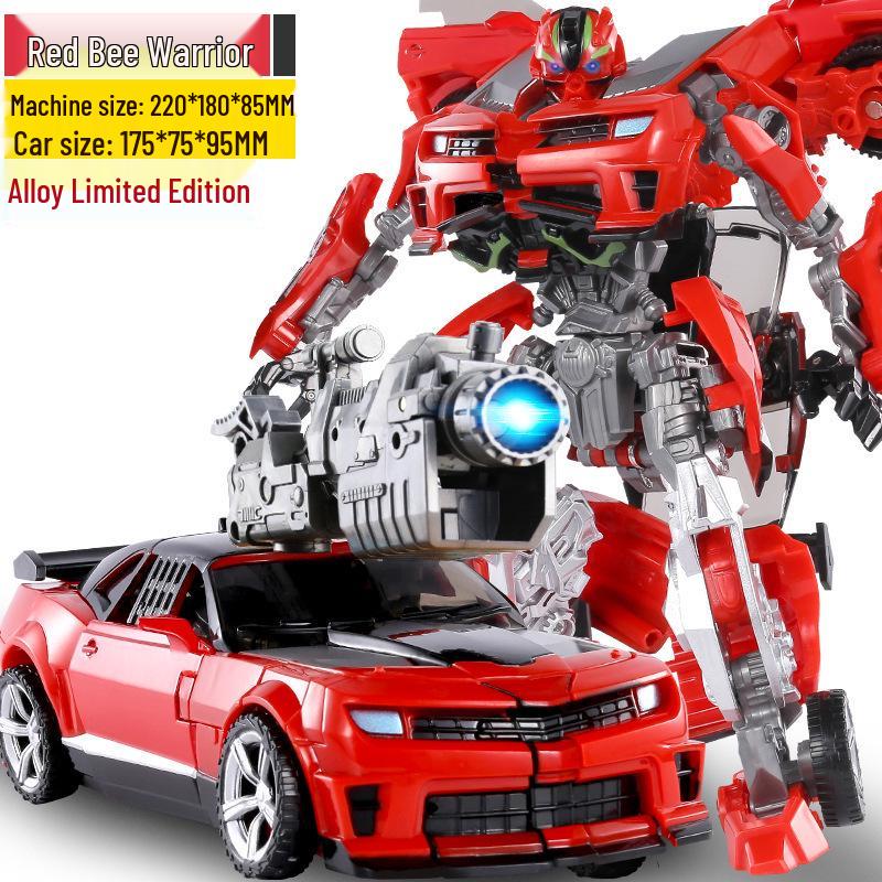 Authentic Alloy Bumblebee & Grimlock Transformer Action Figure for Kids