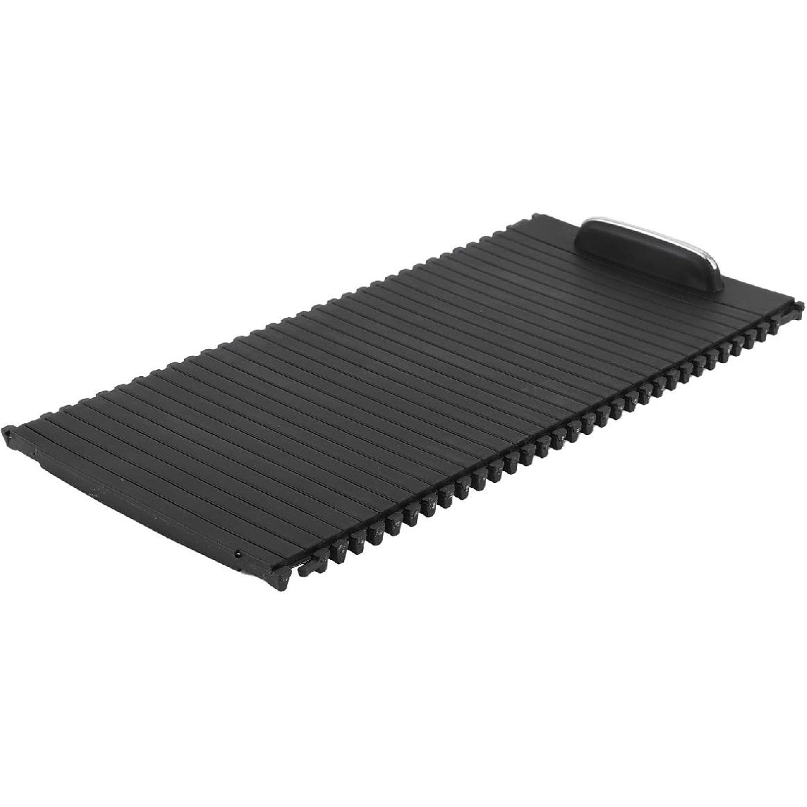

Center Console Roller Blind Cover Replacement for C Class W204 S204 E Class Convertible A207, Interior Sliding Console Cover Rubber, OEM