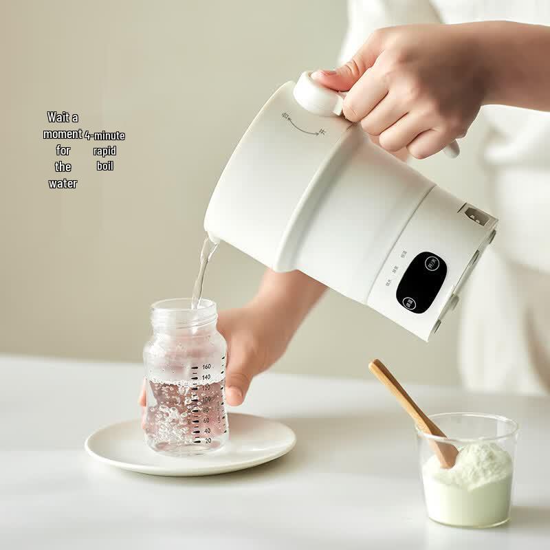 Olayks Portable Foldable Travel Electric Kettle 0.6L CN plug (adapter included)