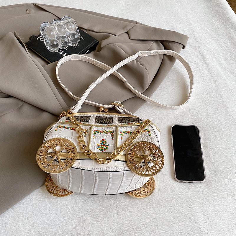 bags personality funny creative car bag bag ladies 2025 new European and American fashion chain shoulder crossbody bag