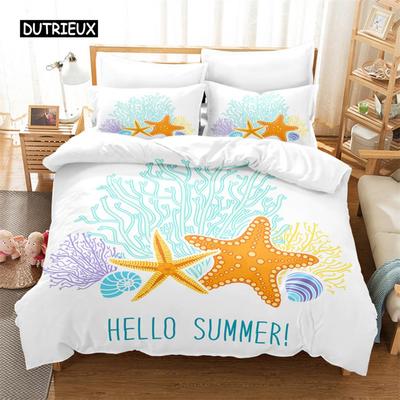 Ocean Bedding Set Duvet Cover Set 3d Bedding Digital Printing Bed Linen Queen Size Bedding Set Fashion Design