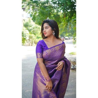 This Beautiful Saree Is Elegantly Decorated with Gorgeous Solid Jacquard Weave That Gives a Perfect Look To the Outfit.