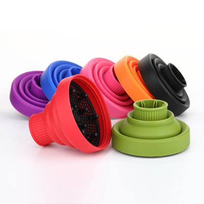 Soft Silicone Collapsible Hairdryer Diffuser Hairdressing Dryer Blower Supply