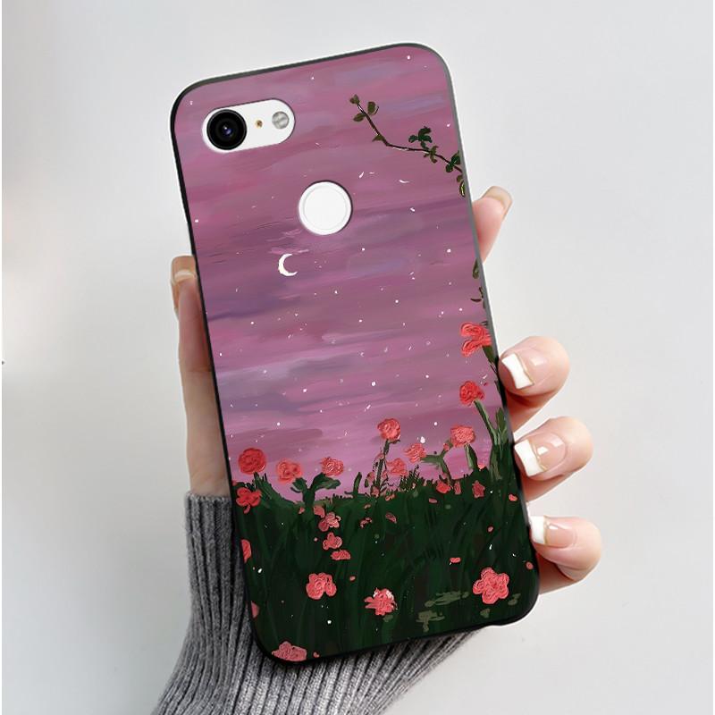 Husă Drăguță Pentru Google Pixel 3/Pixel 3XL Carcasă Imprimată Funda Pentru Google Pixel 3A XL Coque Husă Protectoare Carcasă Moale din Silicon