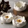 Lotus Candle Holder Silicone Mold Ashtray Storage Box Making  DIY Plaster Concrete Resin Planter Casting Molds Home Craft Decor