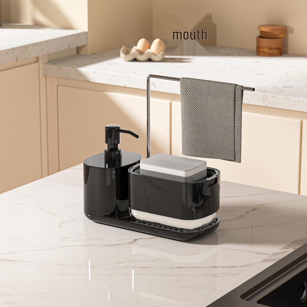 Japanese Style Refillable Dish Soap Dispenser Bottle