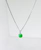 Glory_Arden [Women'S] 4-Leaf Clover Green Jade Pendant Daily Necklace / Ghmn-407
