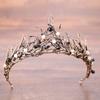 Diadem i korony z kryształkami w stylu barokowym, diadem na bal maturalny, opaska na głowę, akcesoria do włosów dla panny młodej, biżuteria, korona, prezent