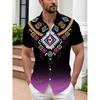 Men's Casual Holiday Outfit Shirt SummerMan Women Short Sleeve Hawaiian Fashion Print Beach Party Tops