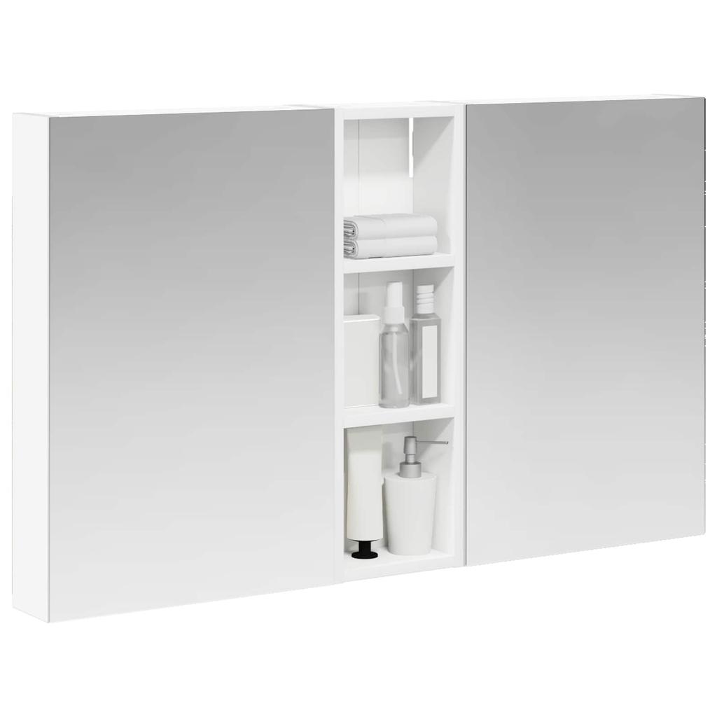 Bathroom Cabinet Set 3 pcs 100 x 10.5 x 60.5 cm Particleboard