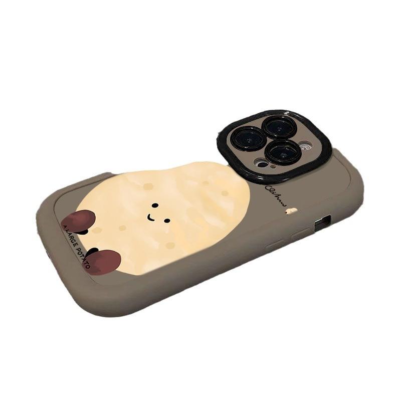 One Big Potato for 12 Apple 16promax Mobile Phone Case IPhone 15plus 13 Protective Case Xs 14
