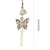 Unique Butterfly Wind Chime Phone Charm Bag Ornament Bag Pendant Decorations Acrylic Texture for Various Occasion