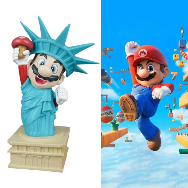 Super Mario Bros Anya Forger Pvc Figurine With Anime Design For Desktop Decor And Collecting