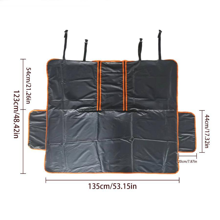 Pet Car Trunk Seat Cushion - Waterproof, Dirt-Resistant, Universal Fit for Cats & Dogs