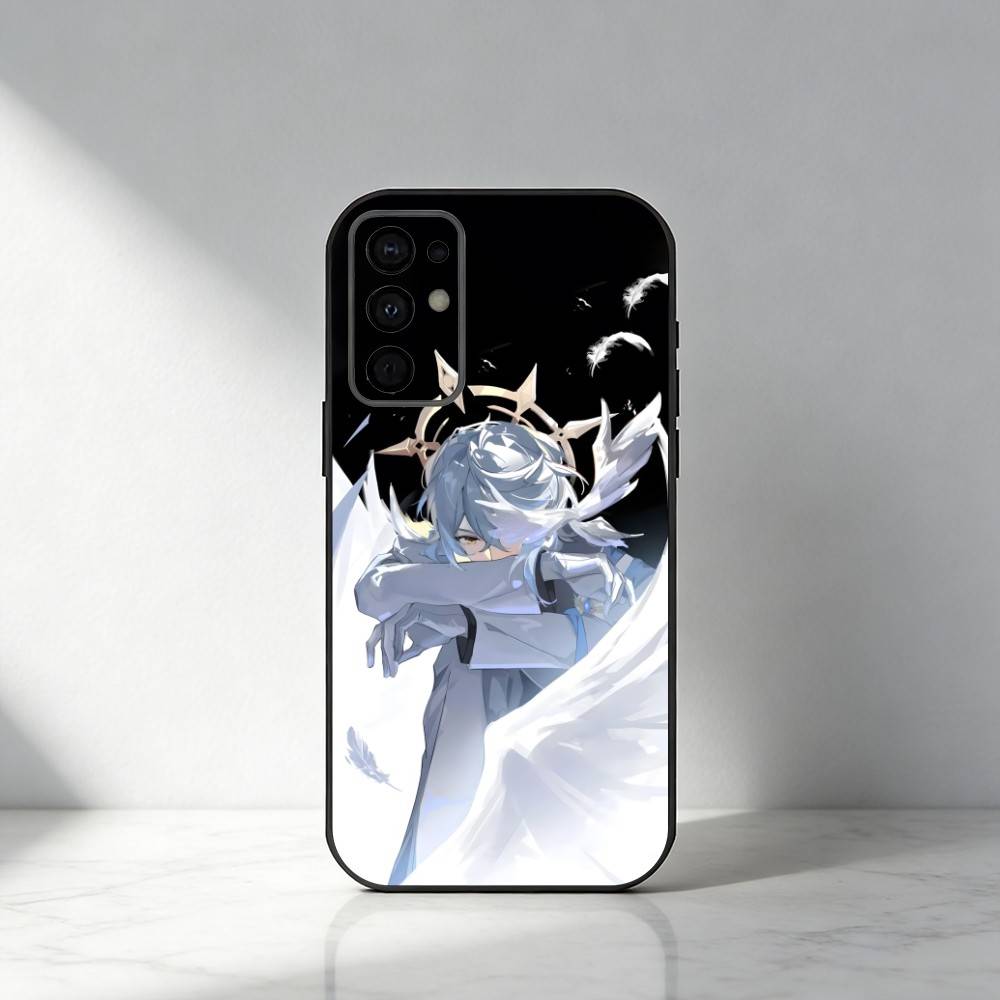 

Таинственный Жрец S-Воскресенье-HSR Чехол для телефона Samsung S25,S24,S21,S22,S23,S20,Ultra,S26,Plus,Fe,Note,5G Черный чехол Samsung S21 s305G