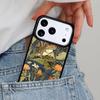 Vintage Retro Frog Mushrooms Phone Case for iPhone 17ProMax 12 13 14 15 16e 17 Pro Max Plus Air Cover