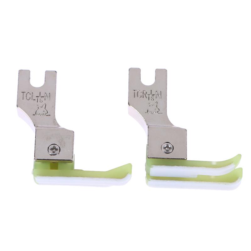 Tcl Tcr 1/16N Right/Left Plastics Compensating Presser Foot For Industrial Lockstitch Sewing Machine Single Needle Presser Foot