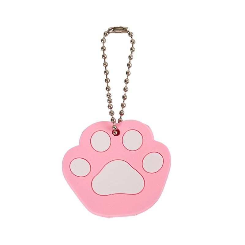 Colore Fiore Cartone Animato Coprichiave Cappuccio Silicone Accessori Chiave Carino Portachiavi Portachiavi Per Ragazza Donna Ciondolo Regalo