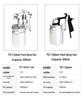 Spray Gun PQ-2K3: 75/71/77 Options with Upper/Lower Cup