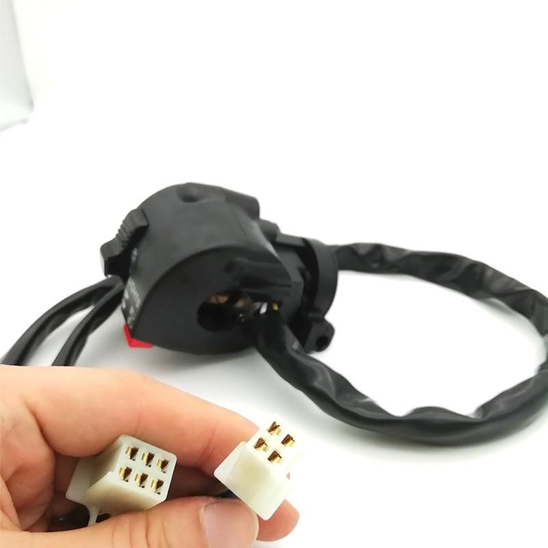 Lenkerschalter 7/8 22mm Hupe Blinker Aluminiumlegierung