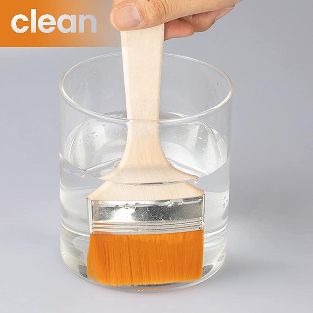 4Pcs Paint Brush Set For Wood/Wall/Furniture