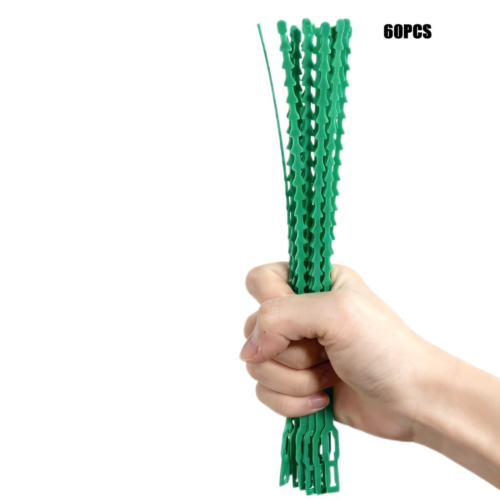 20/60PCS Reusable Plastic Wire Ties Bundle Strap Fastener Durable Binding Line for Cable Management