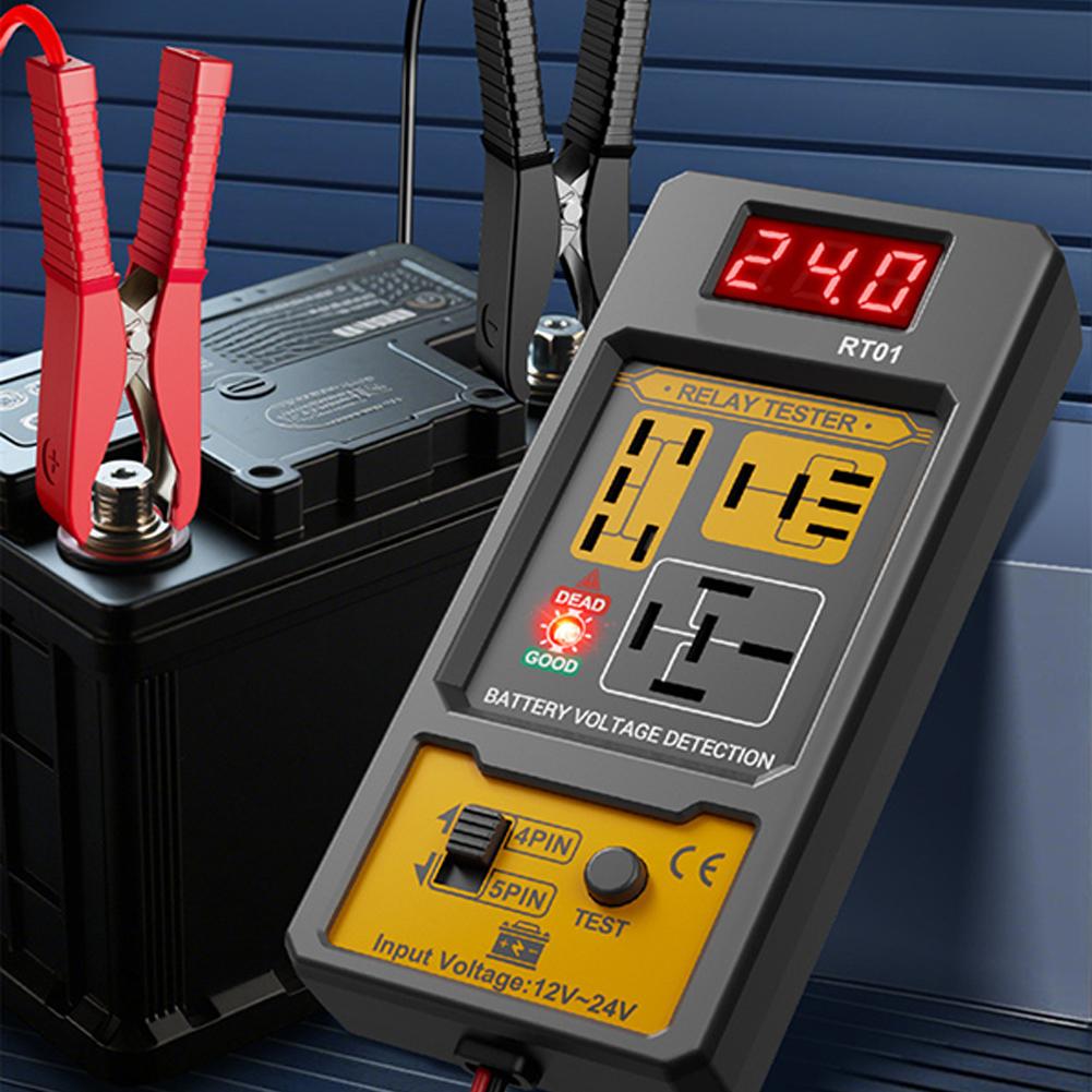 Universal Car Relay Tester Voltage Tester 11-25V Ar Indicator Diagnostic Battery Accessories Checker LED Automotive Light R D7B7