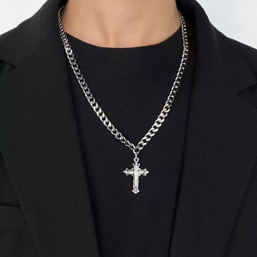 Süße und Coole Spice Girl Halskette Damen Trend Nische Design Sinn Vielseitige Pulloverkette Zubehör Perlenhalskette Vielseitig
