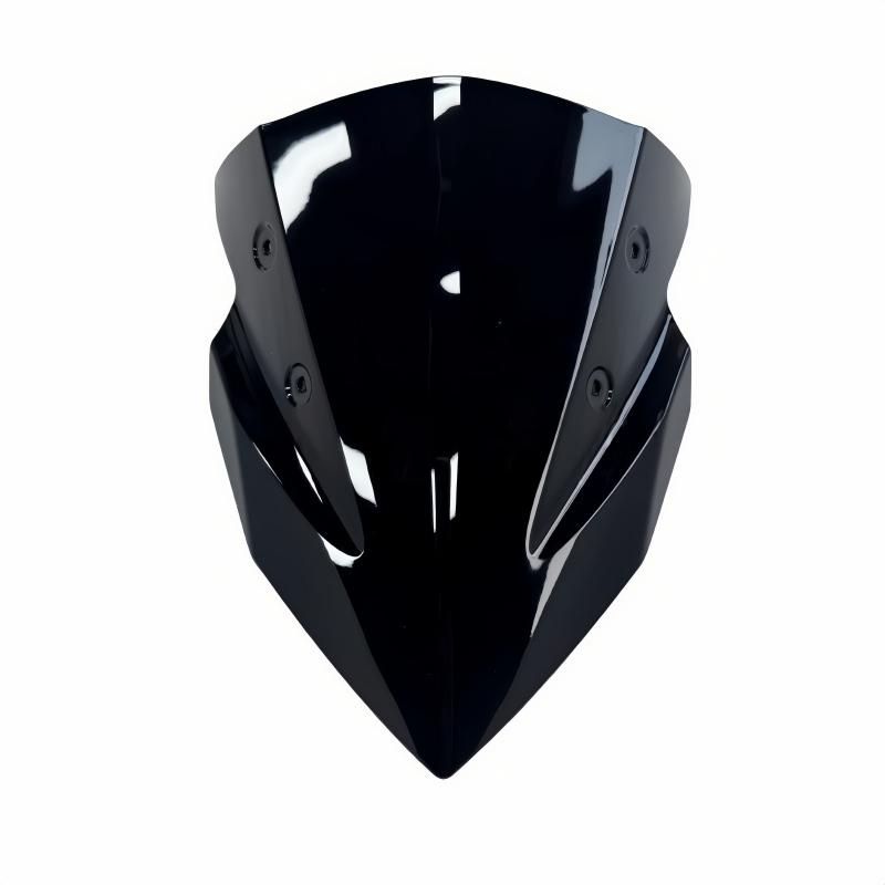 Motorcycle Windshield Air Deflector Front Windshield Flow Guide Plate Double Bubble for Kawasaki Z 400 Z400 -