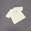 Mens Loose Fit Short Sleeve T-Shirt Retro Embroidered Casual Fashion Trendy Style Teens Daily Wear