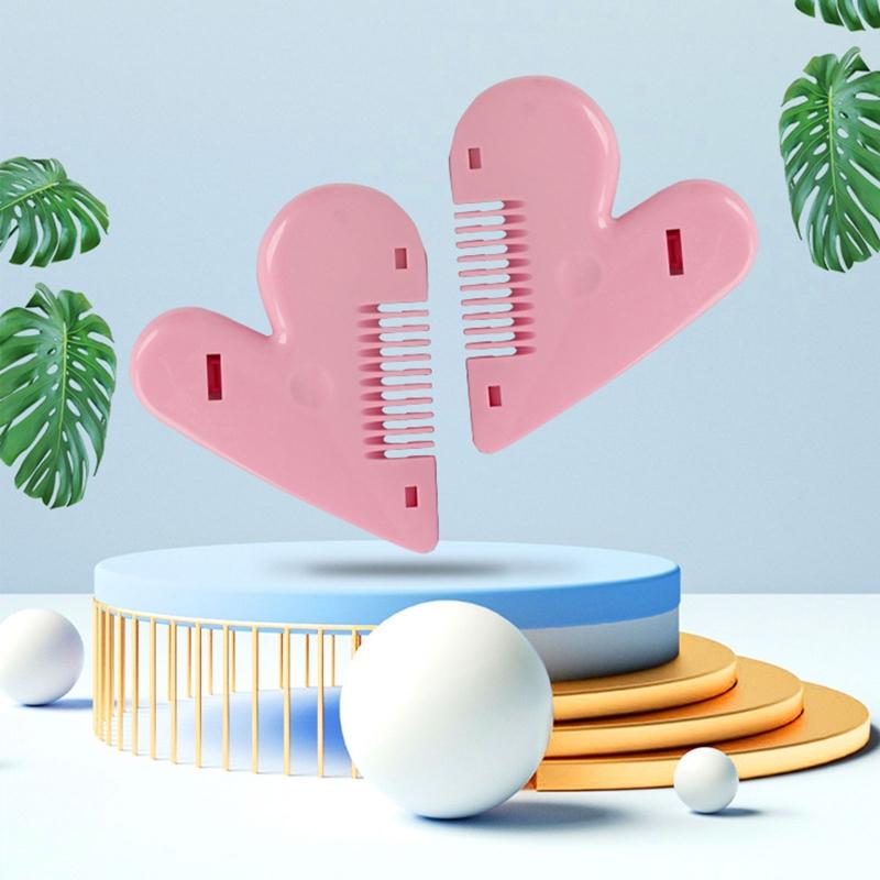 Bangs Hair Trimmer Pubic Hair Remover for Razor Hair Cutting Comb For Dogs Trimming Tools Heart Shape Thinning Hair Cutt