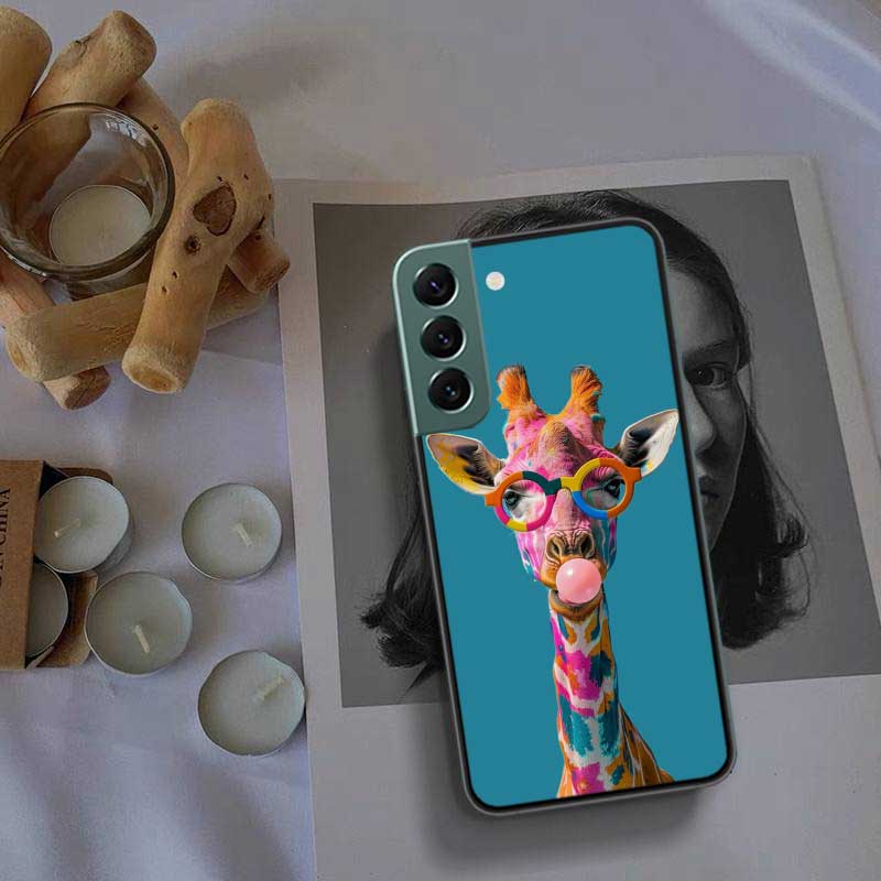 Giraffes Have Long Necks Phone Case For Samsung A17 A14 A24 A34 A54 A03S A04S A13 A23 A33 A53 A70 A50S A30 A40 A51 A41 A20E A73