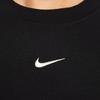 Nike Crop Tops Women's Black Crew Neck Moderate IF0339-010